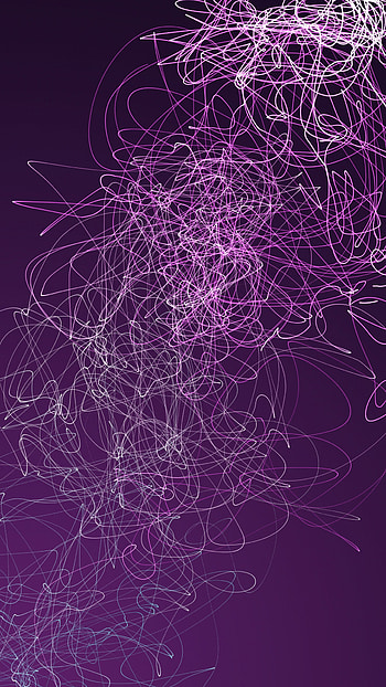 Abstract, Lines, Neon, Glow, Chaos, Confusion, Tangle HD phone wallpaper