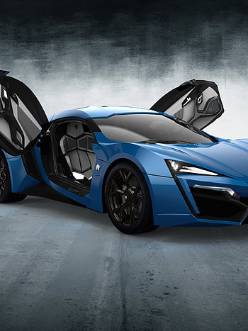 Doors Up, Lykan HyperSport HD phone wallpaper