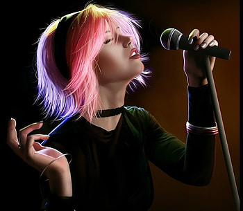 Rocker, music, girl, singer, pretty HD wallpaper