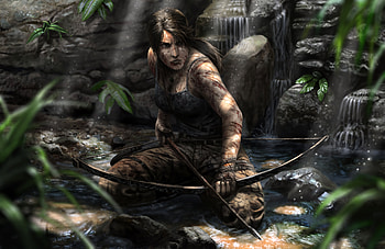 Tomb Raider 2018, tomb-raider, games, xbox-games, ps-games, pc-games, artwork, deviantart HD wallpaper