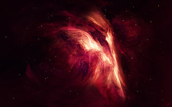 Nebula Red Dark, nebula, red, digital-universe, artist, artwork, digital-art, deviantart HD wallpaper