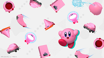 video game, Kirby and The Forgotten Land HD wallpaper