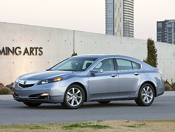 Auto, Grass, Acura, Cars, Building, Asphalt, Side View, Style, Akura, Tl, 2011 HD wallpaper