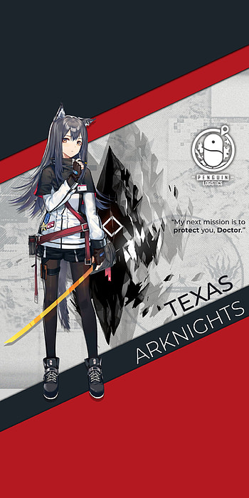 Texas Mobile, video game, Arknights HD phone wallpaper