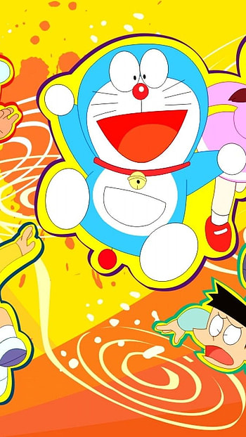 Doraemon, fujiko fujio, fun, cartoon HD phone wallpaper