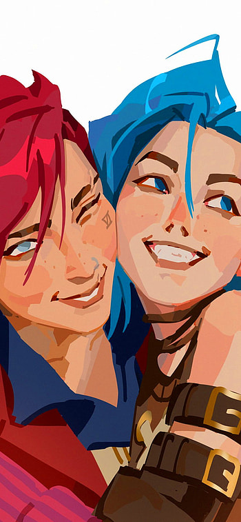 VI (League Of Legends), Jinx (League Of Legends), TV Show, Arcane HD phone wallpaper