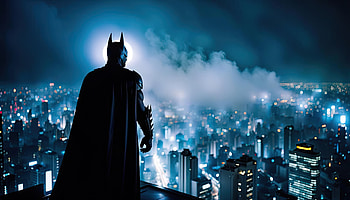 He Is Watching, batman, superheroes, artwork, digital-art, ai, deviantart HD wallpaper