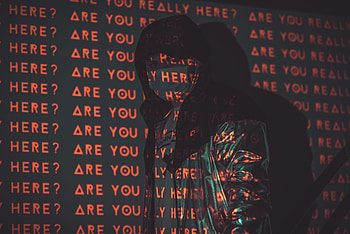 Miscellanea, Miscellaneous, Mask, Text, Human, Person, Projection HD wallpaper