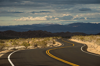 Nature, Road, Markup, Hills, Dahl, Distance, Winding, Sinuous HD wallpaper