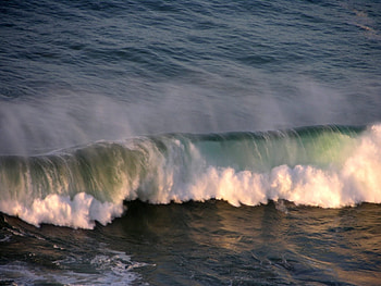 Landscape, Water, Sea, Waves HD wallpaper