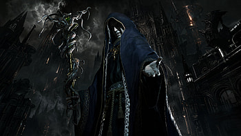 Osmund Saddler — : Lord of the Plagas, Hooded Figure, Demon, Dark Fantasy, Resident Evil 4, Video Game HD wallpaper