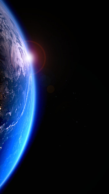 Earth, atmosphere, art, space HD phone wallpaper