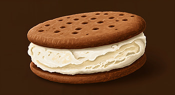 Delicious Ice Cream Sandwich - Ultra, ice cream sandwich, dessert, snacks, cookie HD wallpaper