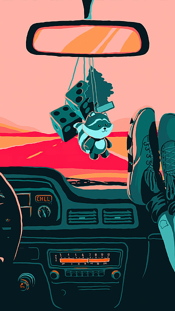 Car, Pop Art HD phone wallpaper