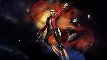 Star Lord Sense, star-lord, superheroes, artwork, digital-art, artstation HD wallpaper