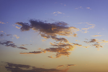 Nature, Sunset, Sky, Clouds, Beautiful, Evening HD wallpaper