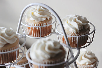 Food, Cream, Cakes, Cupcakes, Glaze HD wallpaper