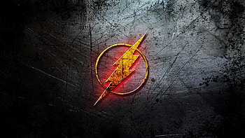 Flash Logo Dc Comic, the-flash, tv-shows, super-heroes, comic, logo HD wallpaper