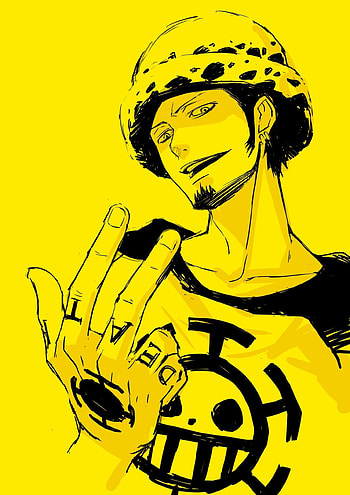 Trafalgar Law, One Piece, Drawing, One Piece HD phone wallpaper