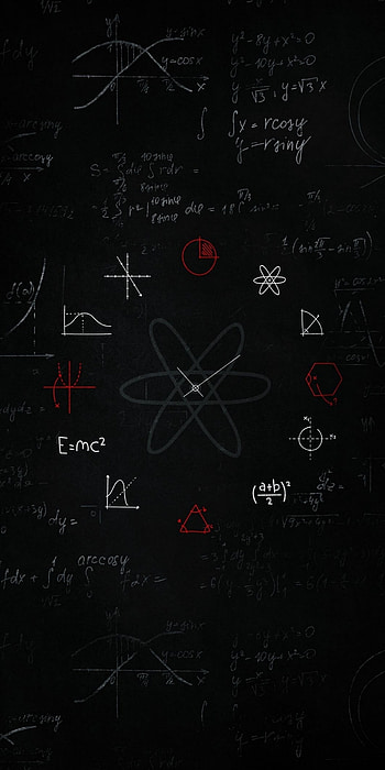 Science, blackboard, symmetry HD phone wallpaper