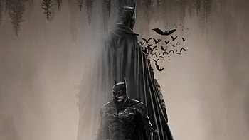 The Batman In Dust , the-batman, batman, superheroes, movies, 2021-movies, artist, artwork, digital-art, behance HD wallpaper