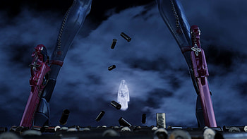 Bayonetta 3, Hamburger planet, Badminton action, Quirky details HD wallpaper