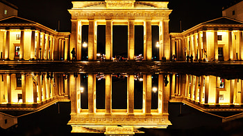 Brandenburg Gate, Ancient High Definition, Baltana HD wallpaper