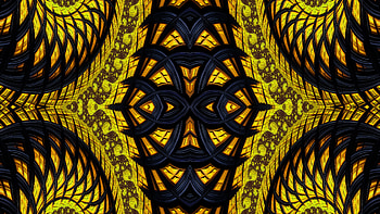 Trippy Psychedelic Fractal, trippy, psychedelic, aesthetic, Abstract, fractal HD wallpaper