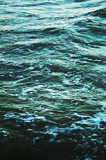 Sea, Nature, Water, Waves, Ripples, Ripple, Foam HD phone wallpaper