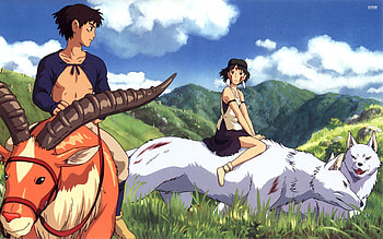 Princess Mononoke San Akitasha HD wallpaper