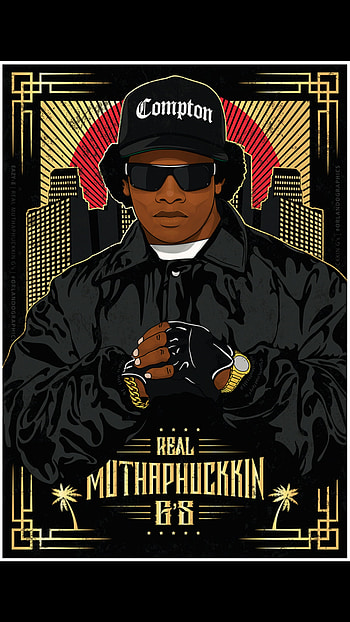 Eazy-e real g's , sunglasses, art HD phone wallpaper