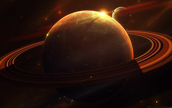 Saturn Mac HD wallpaper