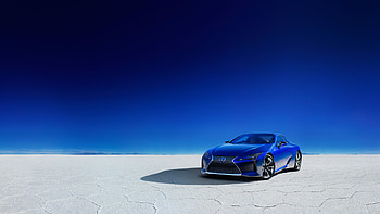 2018 lexus lc500h, Structural blue edition HD wallpaper