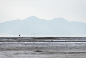 Horizon, Miscellanea, Miscellaneous, Minimalism, Human, Person, Loneliness, Alone, Lonely HD wallpaper