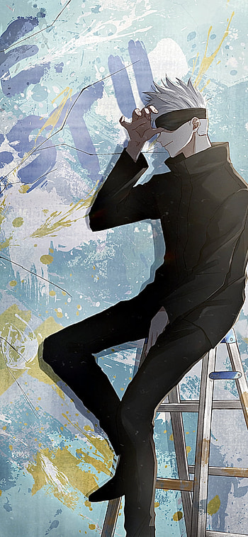 Anime, Jujutsu Kaisen, Satoru Gojo HD phone wallpaper