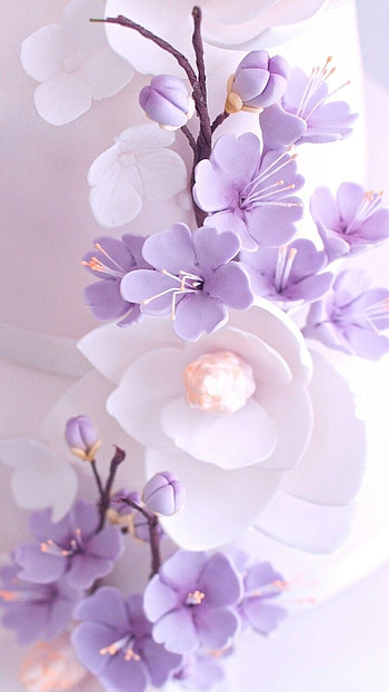 art, background, beautiful, beauty, cake, colorful, cream, design, dessert, flowers, , pastel, pink, pretty, purple, purple flowers, soft, sugar, sweets, , , we heart it, yummy, sweetener, beautiful art, purple background, beauty HD phone wallpaper