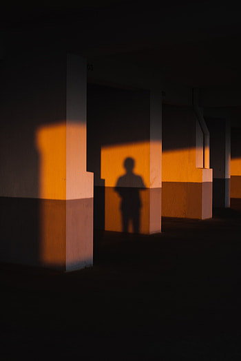 Dark, Silhouette, Shadow, Room, Premises HD phone wallpaper