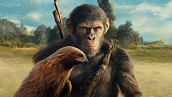 Owen Teague In Kingdom Of The Planet Of The Apes 2024, kingdom-of-the-planet-of-the-apes, movies, 2024-movies HD wallpaper