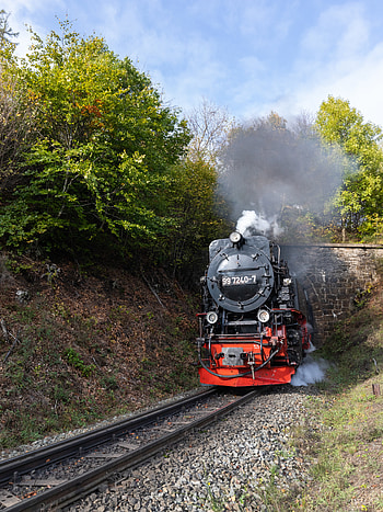 Smoke, Miscellanea, Miscellaneous, Railway, Rails, Locomotive, Steam Locomotive HD phone wallpaper