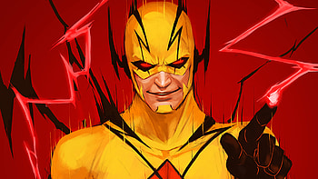 Professor Zoom, reverse-flash, artwork, artist, deviantart HD wallpaper