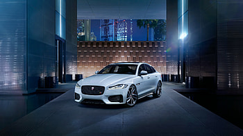 Sedan, luxurious Jaguar XF HD wallpaper