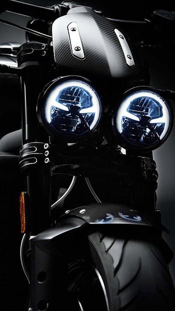 Sleek Triumph bike, Dynamic , Artistic craftsmanship, Ryan Thompson's post HD phone wallpaper