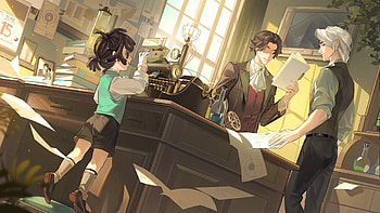 Luca, Herman and Alva - Father& HD wallpaper