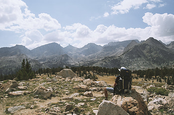 Sierra Nevada, Backpacking HD wallpaper