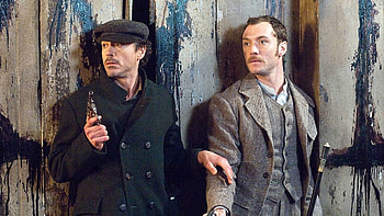 Movies, Robert Downey Jr., Sherlock Holmes, Jude Law HD wallpaper