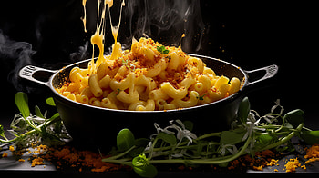 Mac & Cheese Food, food, Mac and Cheese HD wallpaper