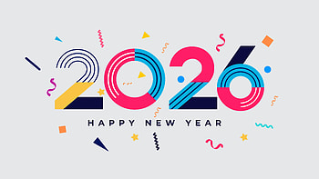 2026, Happy New Year, Happy New Year 2026 HD wallpaper