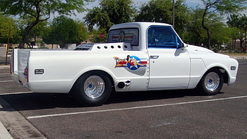 1968-Chevy-Pickup-Truck, 68, White, Classic, GM HD wallpaper