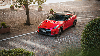Red Nissan Gtr , nissan-gtr, cars HD wallpaper
