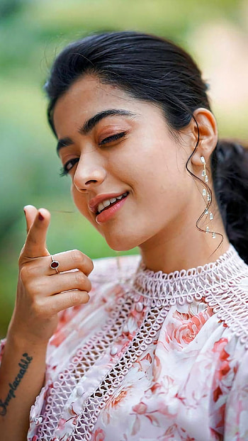 Rashmika mandanna, telugu actress HD phone wallpaper